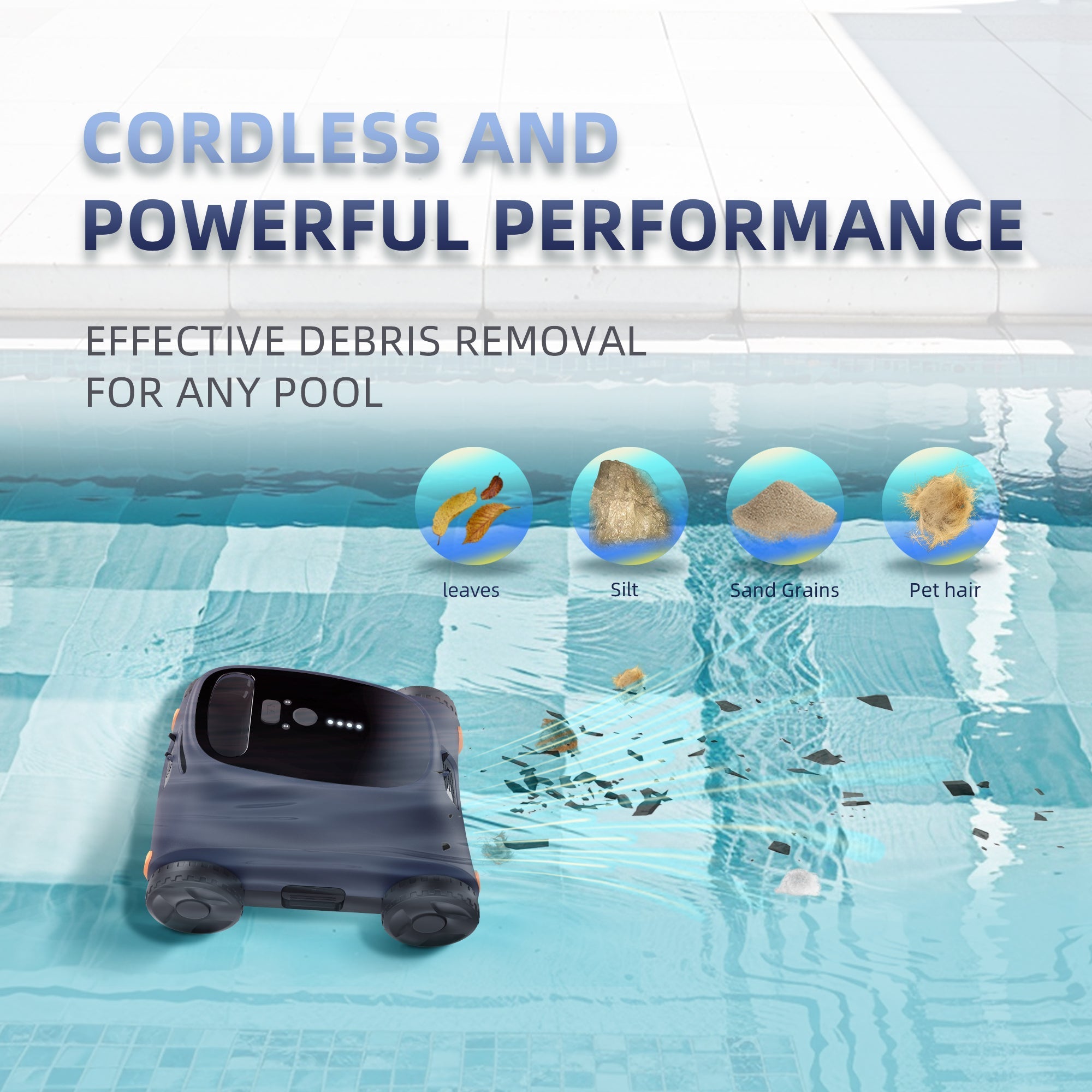 Seauto 2025 SAT10 Robotic Pool Vacuum Seauto