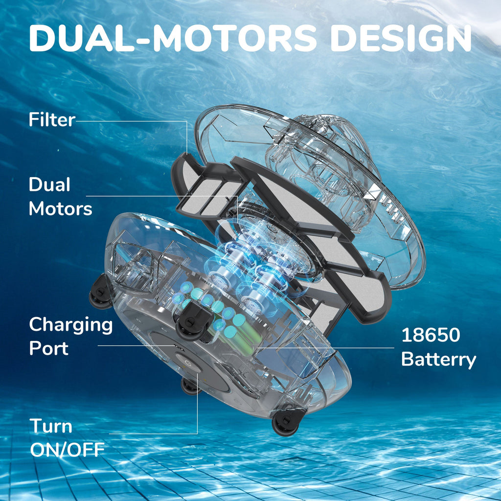 UFO Cordless Robotic Pool Vacuum