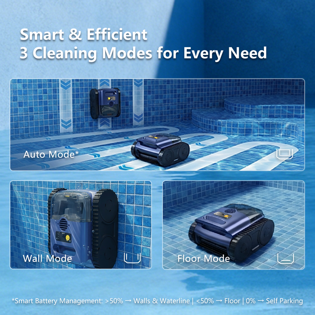 Seauto SAT25 (2026 new) Cordless Robotic Pool Vacuum