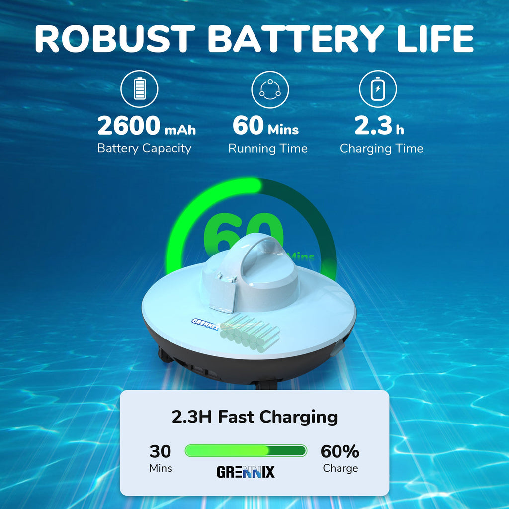 UFO Cordless Robotic Pool Vacuum