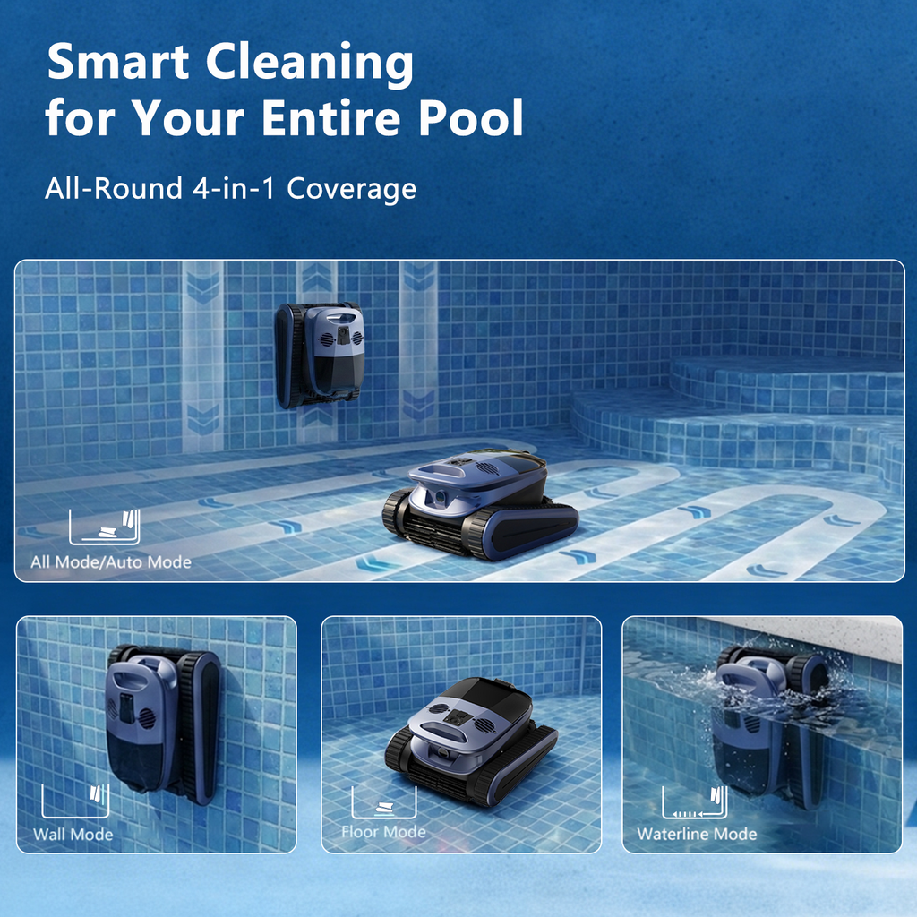 Seauto SAT40 (2026 new) Cordless Robotic Pool Vacuum