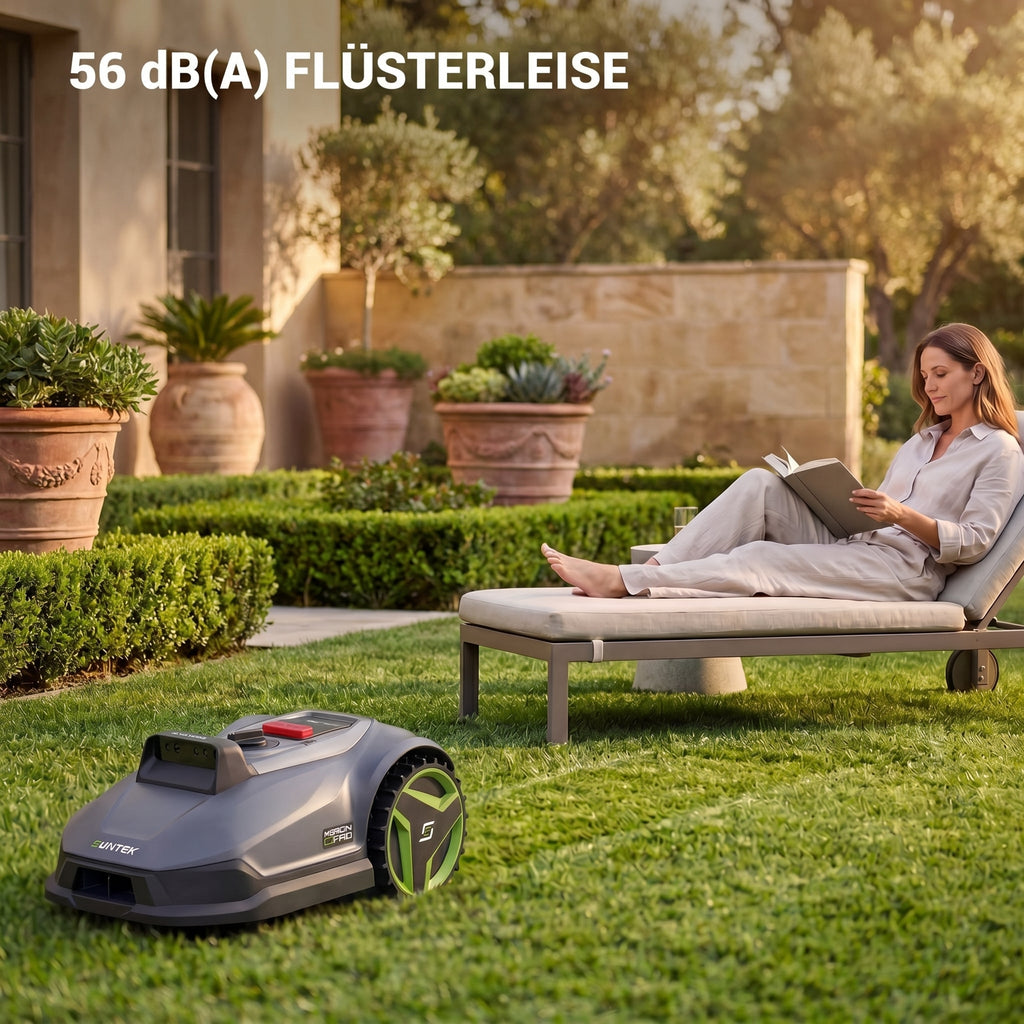 SUNTEK SRM4050 VISION AI PRO Cordless Robotic Mower For 500 m² - SUNTEK