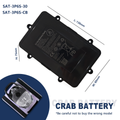 SAT30/Crab Battery