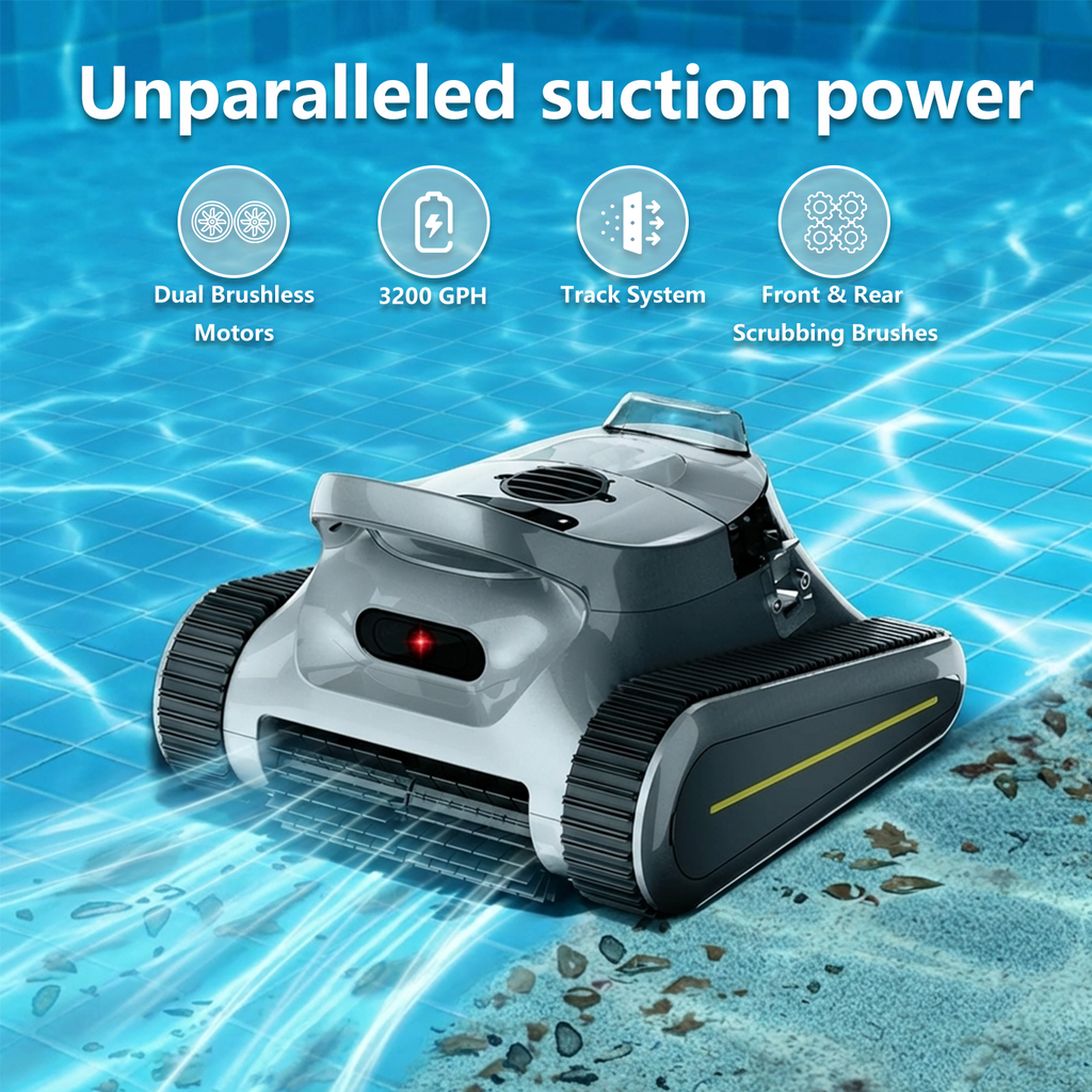 Crab Cordless Robotic Pool Vacuum