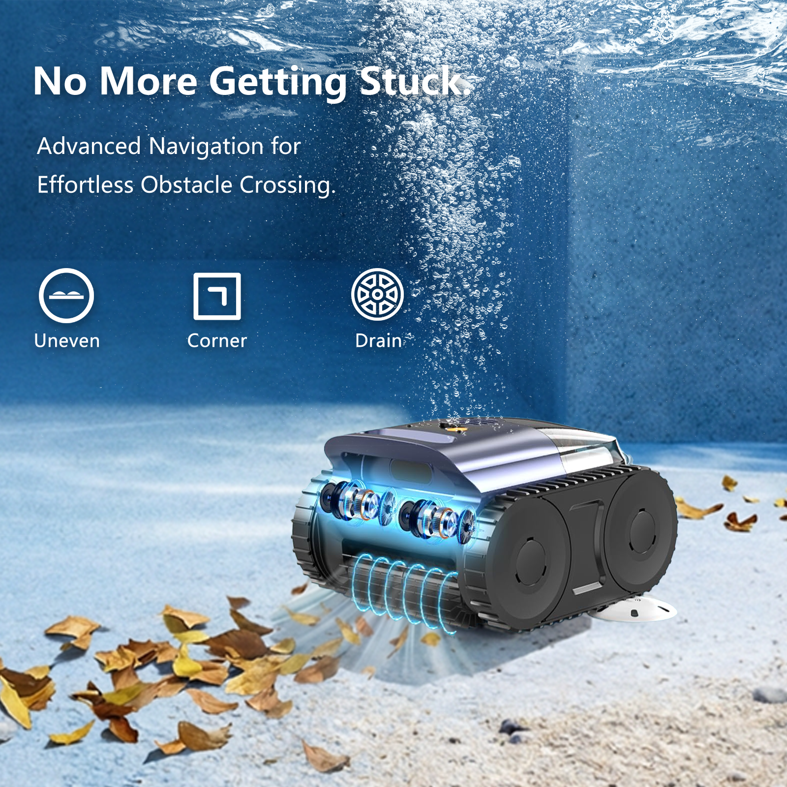 Seauto SAT25 (2026 new) Cordless Robotic Pool Vacuum