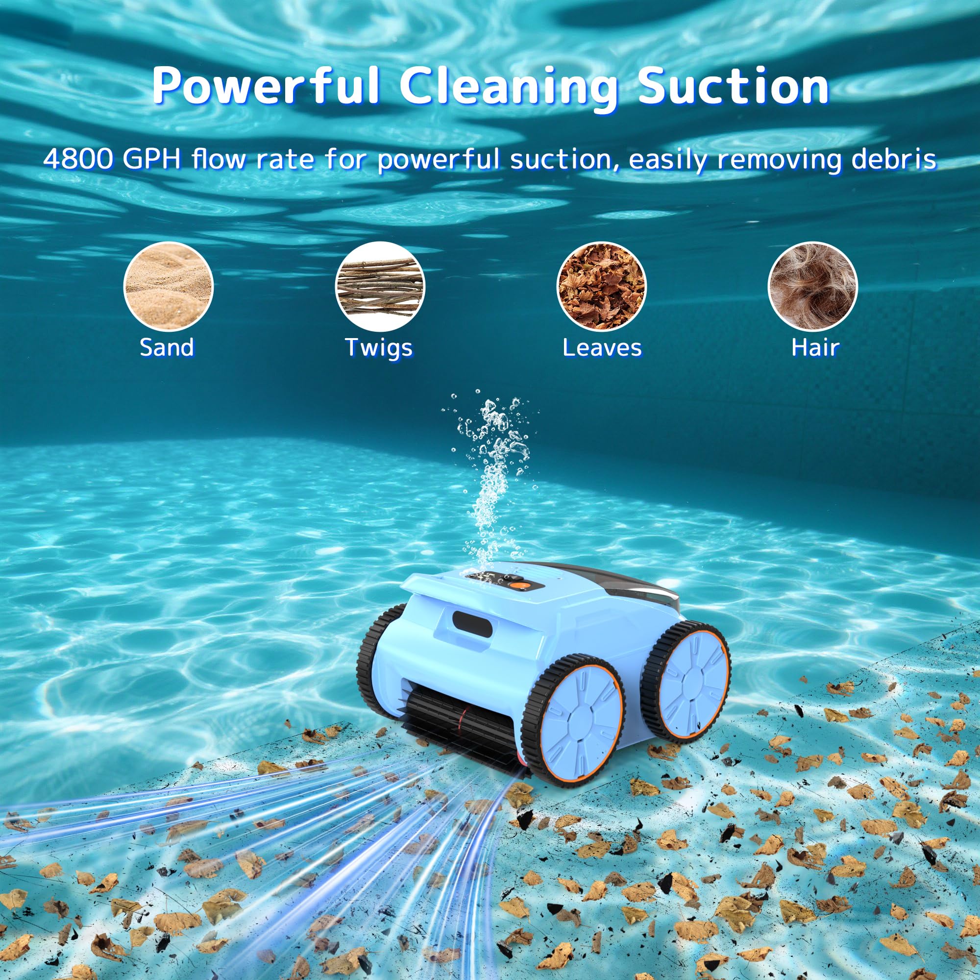 Seauto SAT20 Cordless Robotic Pool Vacuum