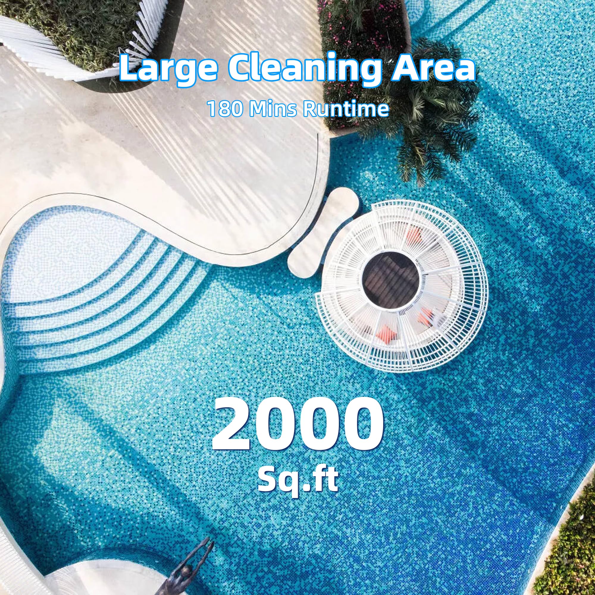 Seauto SAT10 Robotic Pool Vacuum
