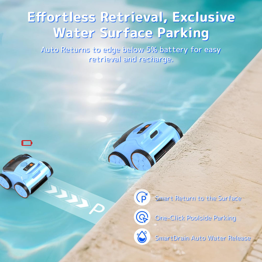 Seauto SAT20 Cordless Robotic Pool Vacuum