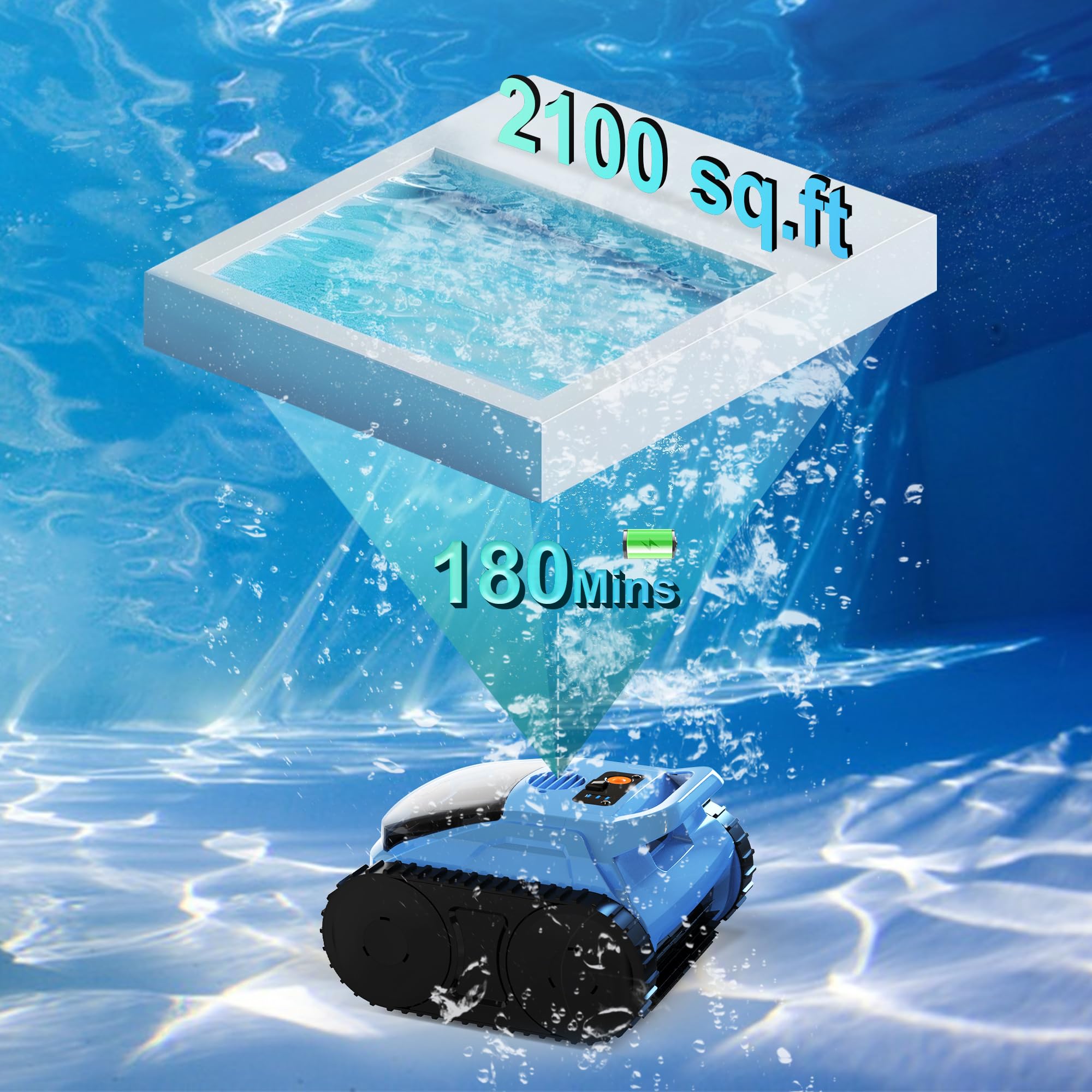 Seauto SAT20 Pro (2026 new) Cordless Robotic Pool Vacuum Seauto