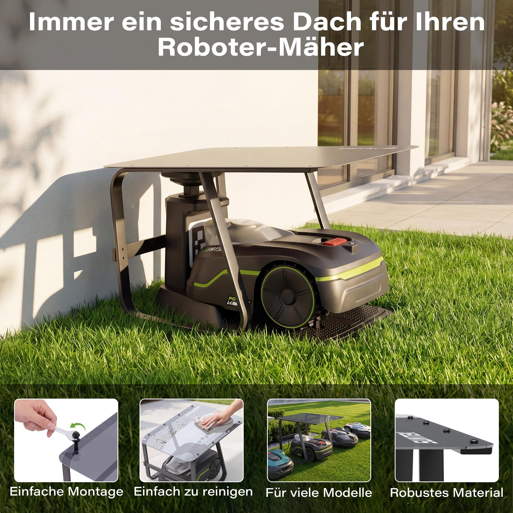 Suntek Robotic Lawn Mower Garage(RTK) - SUNTEK