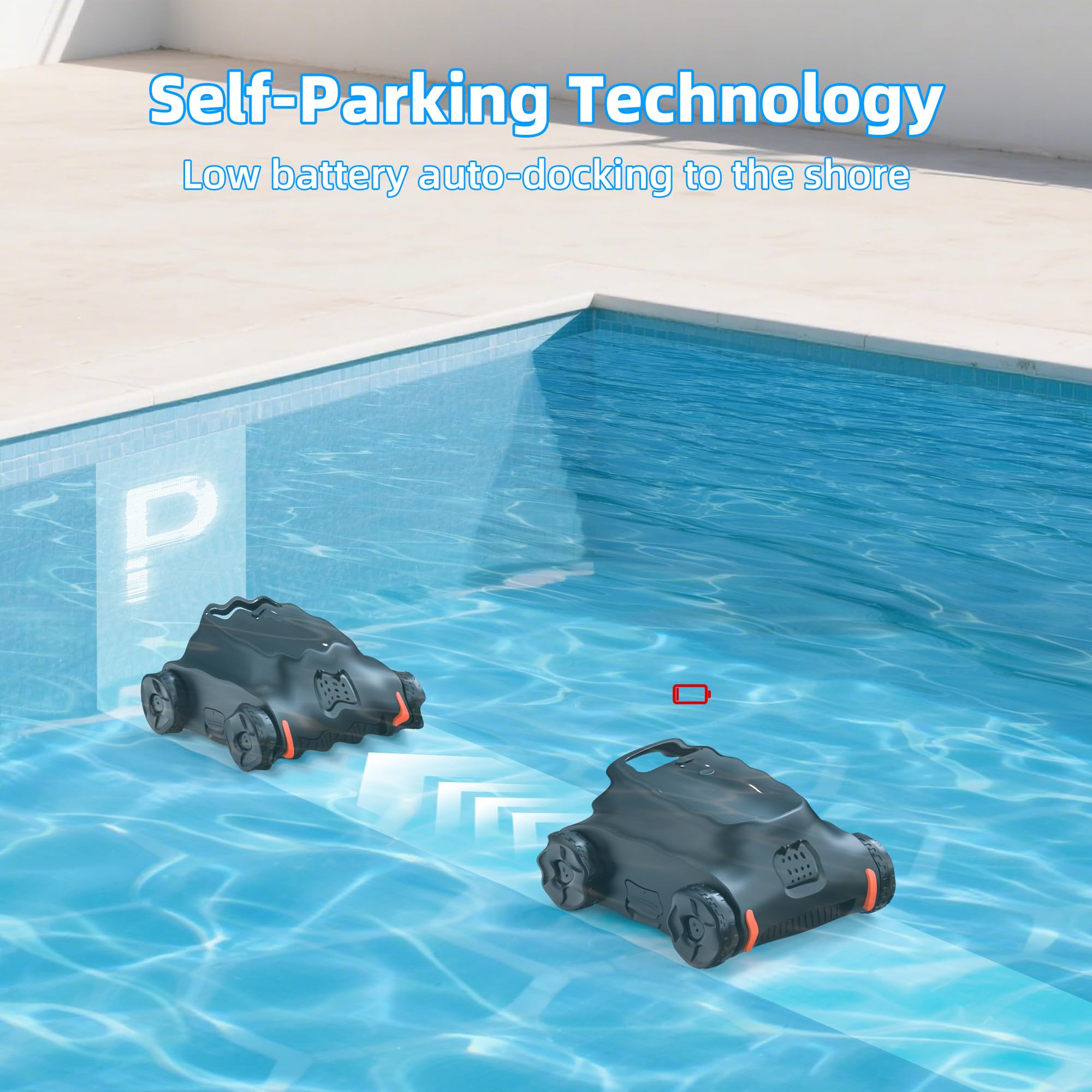 Seauto SAT10 Robotic Pool Vacuum