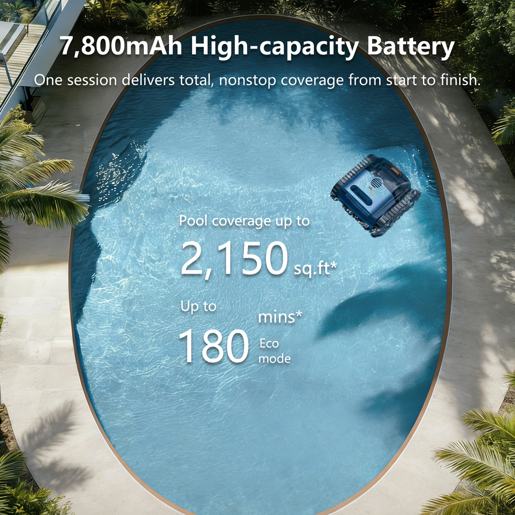 Seauto SAT25 (2026 new) Cordless Robotic Pool Vacuum