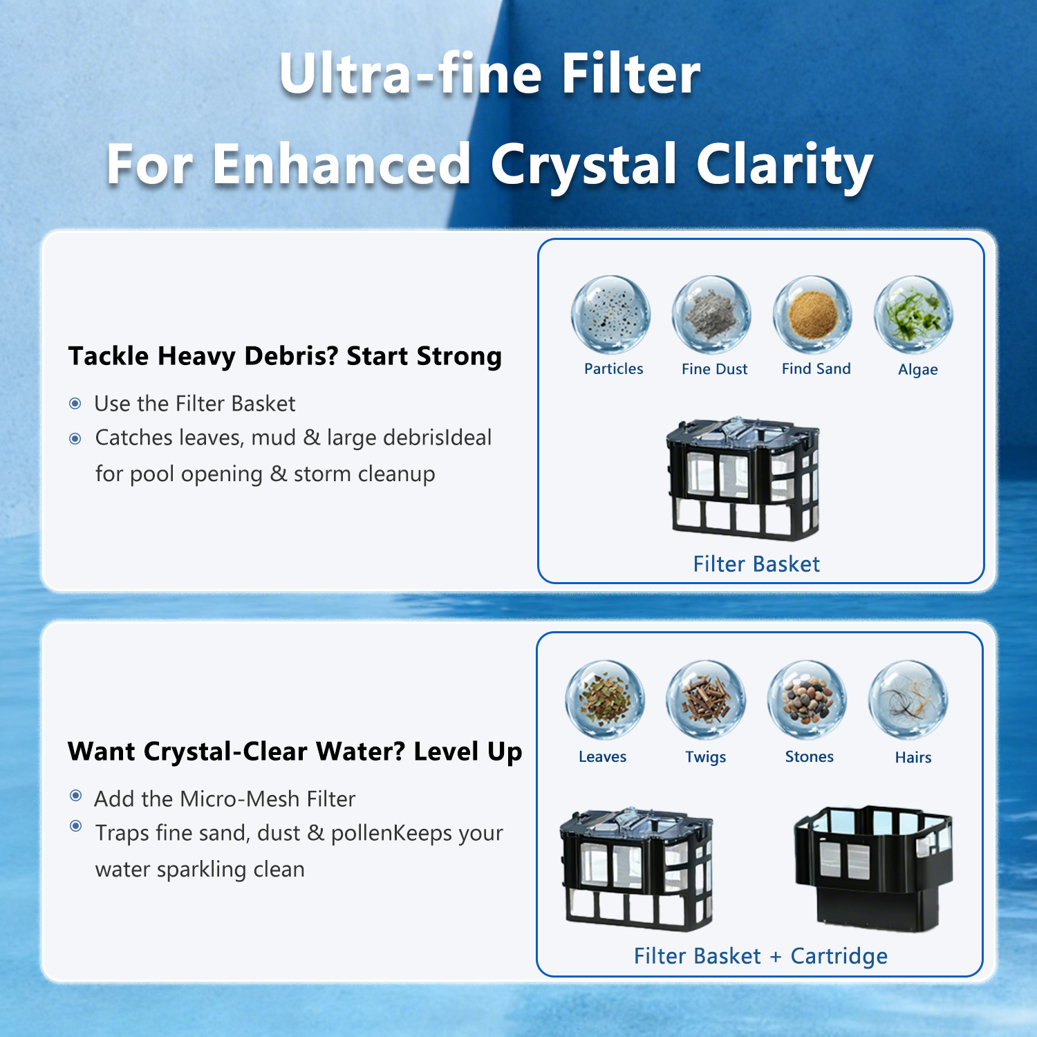 Seauto SAT40 (2026 new) Cordless Robotic Pool Vacuum